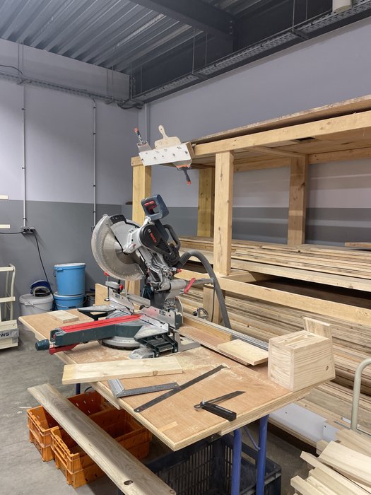 Atelier ESAT — fabrication des nichoirs