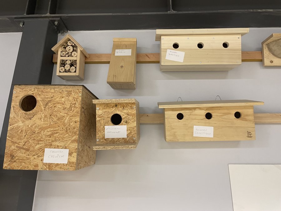Nichoirs pour oiseaux